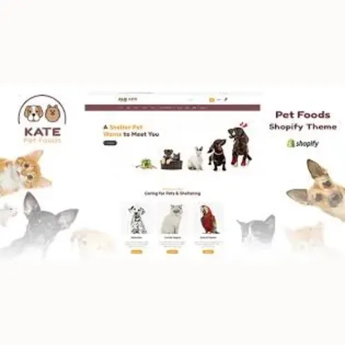 Kate – Dog & Pets Food Store Shopify Theme