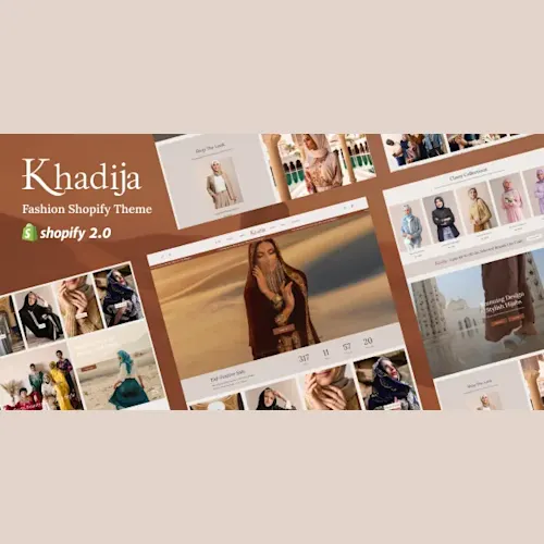 Khadija - Muslim Fashion Clothing Shopify Theme