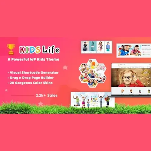 Kids Life - Children WordPress Theme
