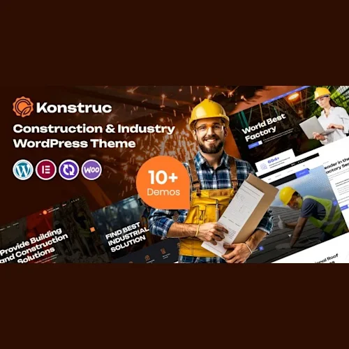 Konstruc - Construction & Industry WordPress Theme