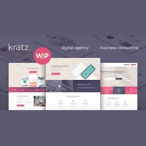 Kratz – Digital Agency Marketing and SEO WordPress Theme