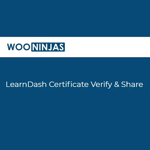 LearnDash Certificate Verify & Share