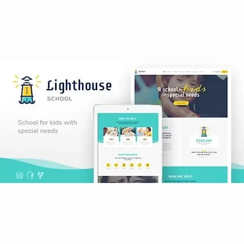 Lighthouse - School for Handicapped Kids WordPress Theme