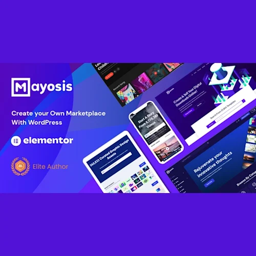 Mayosis Digital Marketplace WordPress Theme