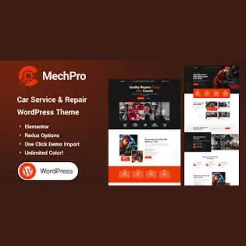Mechpro – Car Service & Repair WordPress Theme