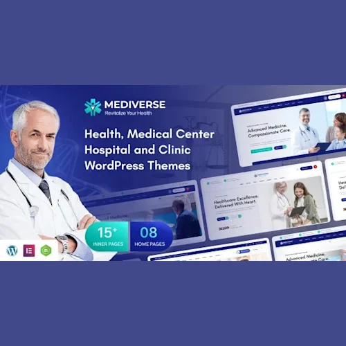 Mediverse - Health Medical Clinic WordPress Theme