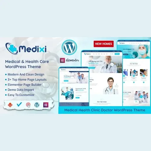 Medixi - Doctor & Medical Care WordPress Theme