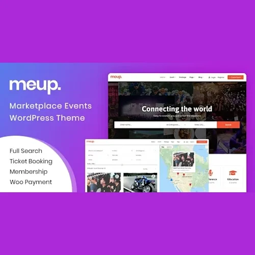 Meup – Marketplace Events WordPress Theme
