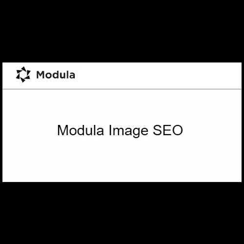 Modula Image SEO