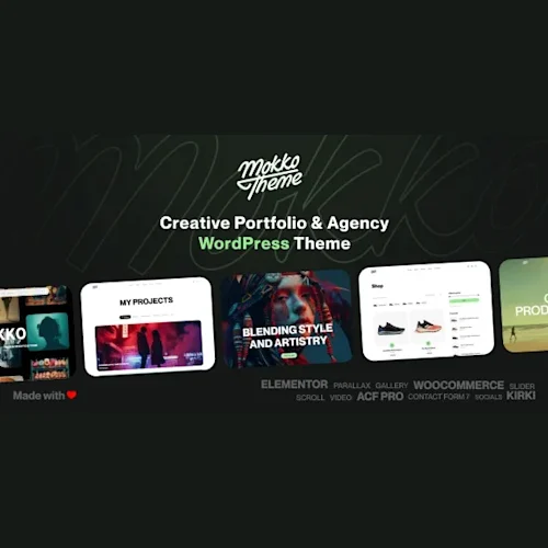 Mokko - Creative Portfolio & Agency