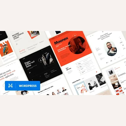 Moonex - Agency & Portfolio WordPress Theme