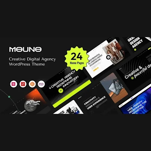 Mouno - Creative Digital Agency WordPress Theme