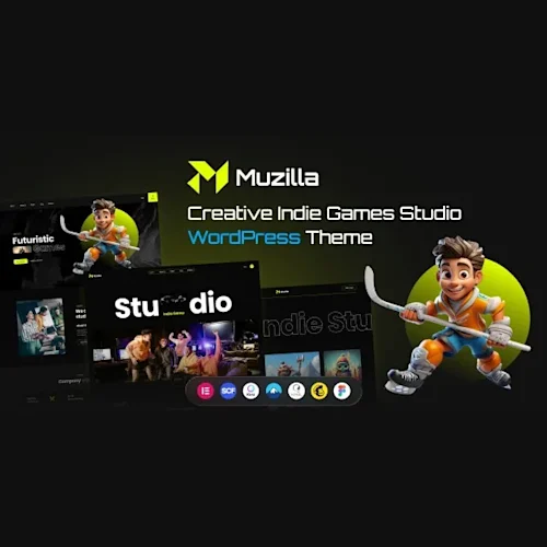 Muzilla - Creative Indie Game Studios WordPress Theme