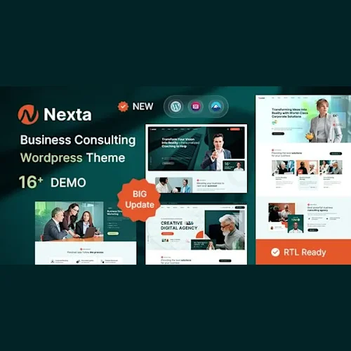 Nexta - Business Consulting WordPress Theme