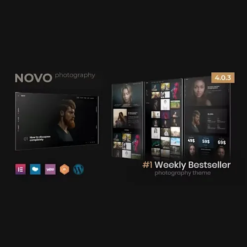 Novo – Photography WordPress Theme