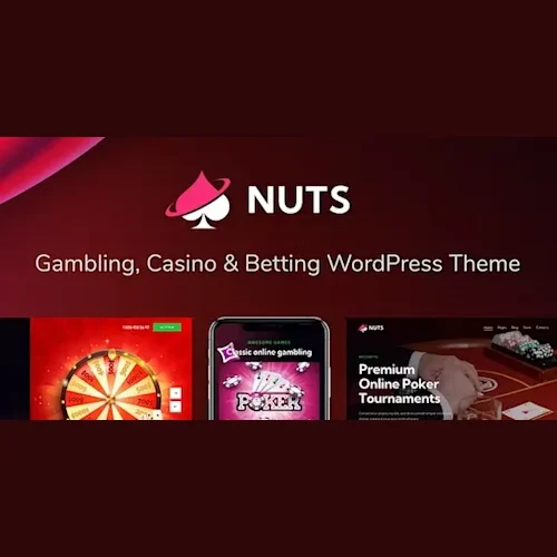Nuts – Gambling, Casino & Betting WordPress Theme