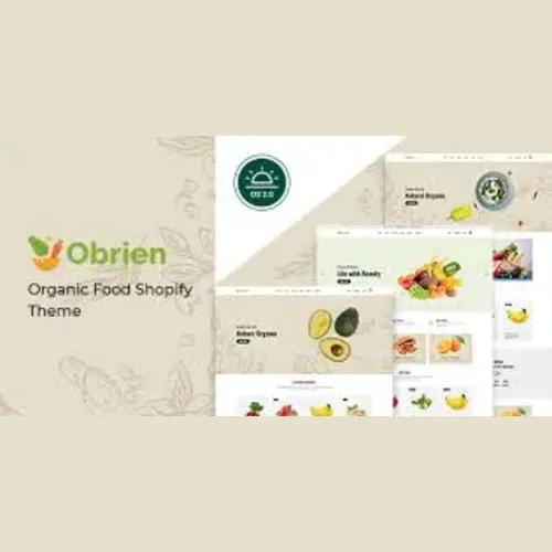 Obrien – Organic Food Shopify Theme