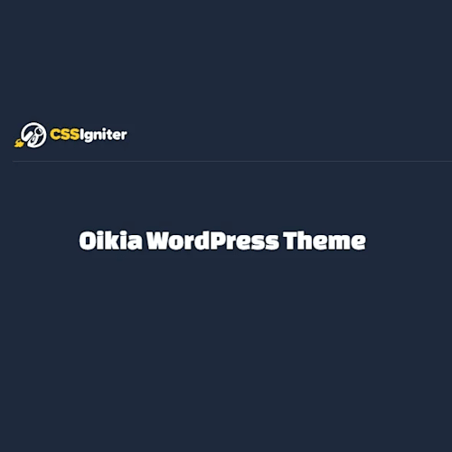 Oikia - WordPress Theme