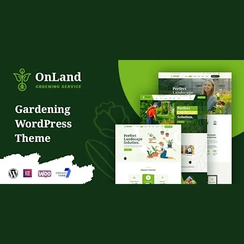 OnLand Gardening WordPress Theme