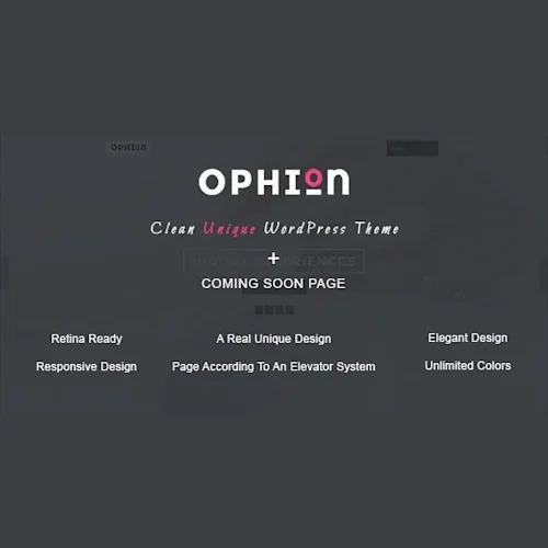 Ophion – Clean WordPress Theme