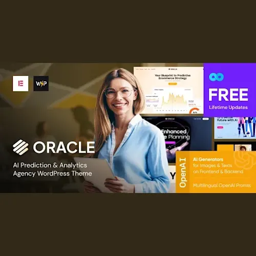 Oracle – AI Prediction & Analytics Agency WordPress Theme