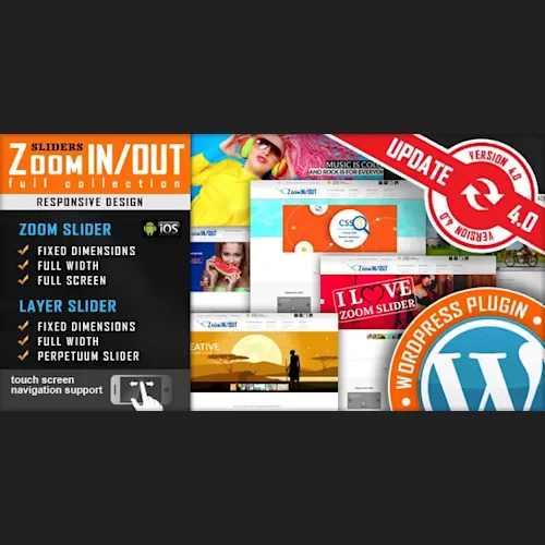 Responsive Zoom In/Out Slider WordPress Plugin