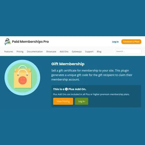 Paid Memberships Pro Gift Levels