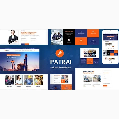 Patrai Industry – Industrial Manufacturer WordPress Theme