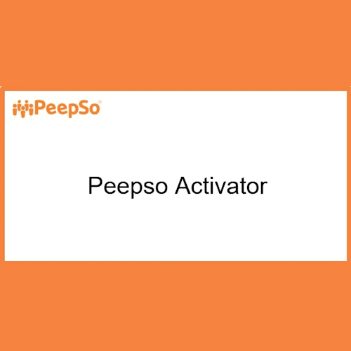 Peepso Activator – WordPress Plugin