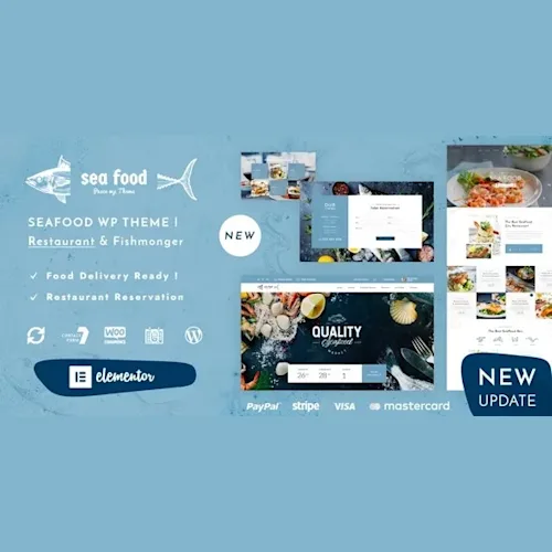 Pesce – Seafood Restaurant WordPress Theme