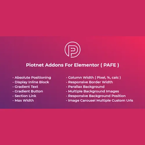 Piotnet Addons for Elementor Pro