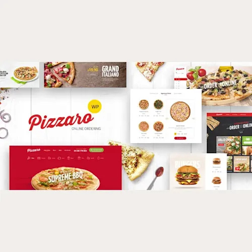 Pizzaro Fast Food & Restaurant WooCommerce Theme