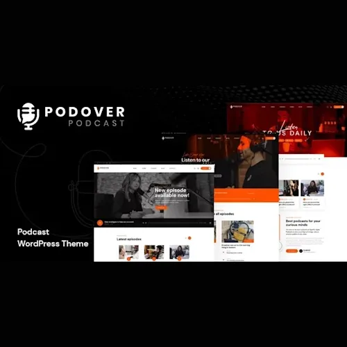 Podover – Podcast WordPress Theme