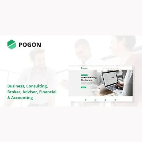 Pogon - Business and Finance Corporate WordPress Theme