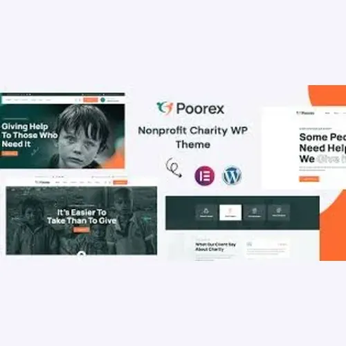 Poorex – Nonprofit Charity WordPress Theme