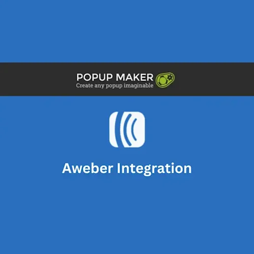 Popup Maker – Aweber Integration