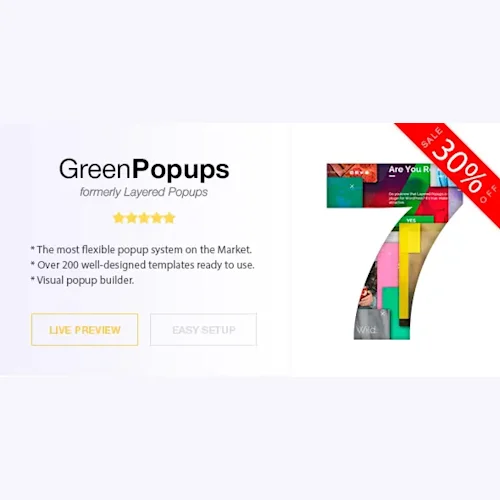 Free Download Popup Plugin for WordPress – Green Popups