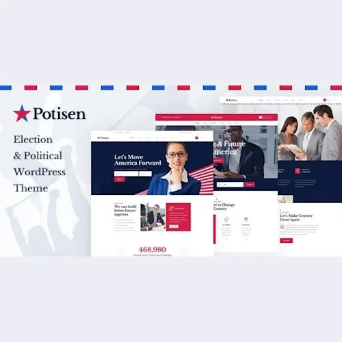 Potisen - Election & Political WordPress Theme