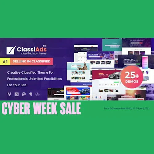 Classiads – Classified Ads WordPress Theme