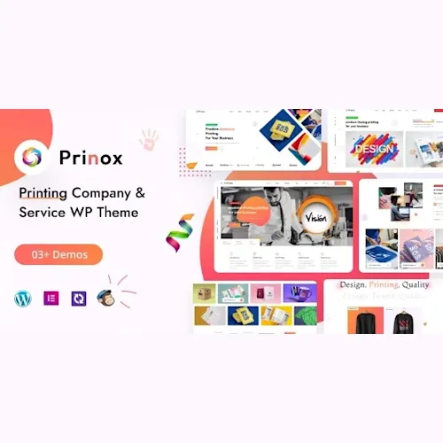 Prinox – Printing Services WordPress Theme