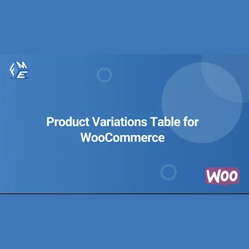 Product Variations Table for WooCommerce