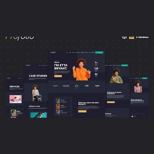 Profolio - CV Resume Portfolio Elementor Template Kit