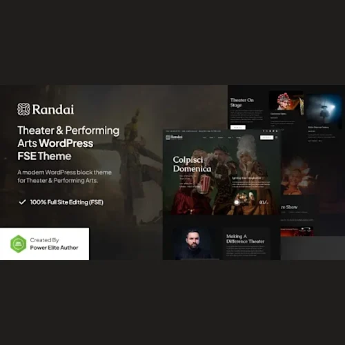 Randai – Theater Entertainment & Performing Arts FSE WordPress Theme