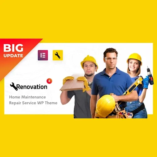 Renovation – Construction Company WordPress Theme
