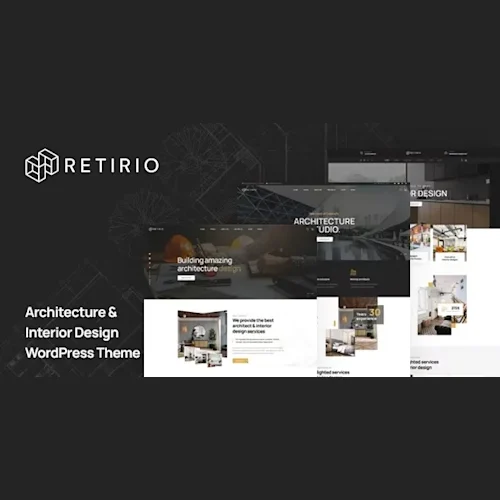 Retirio – Architecture and Interior WordPress Theme