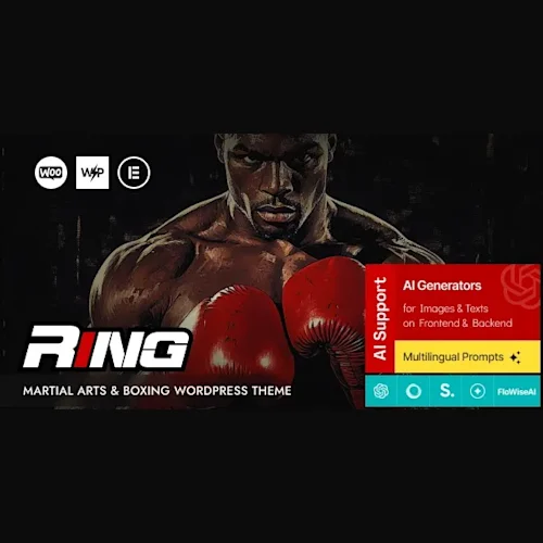 Ring – Martial Arts & Boxing WordPress Theme