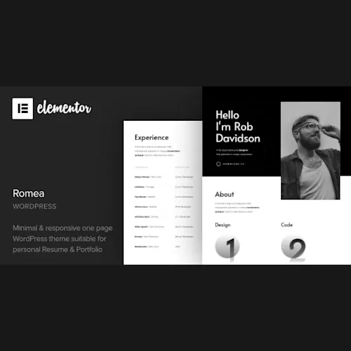 Romea - Personal Portfolio WordPress Theme