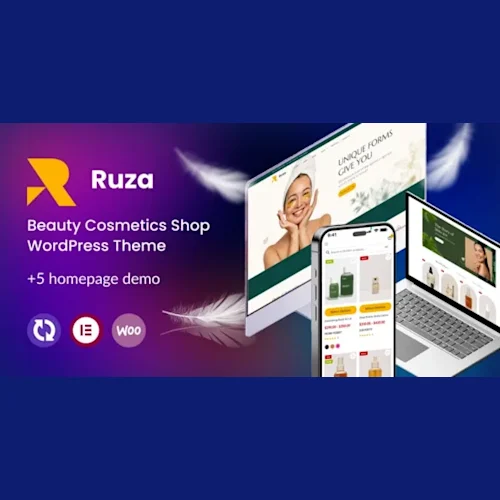 Ruza - Beauty Cosmetics Shop WordPress Theme