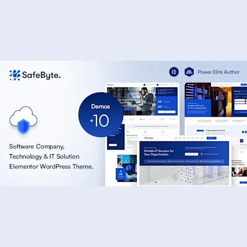 Safebyte Technology & IT Solutions WordPress Theme