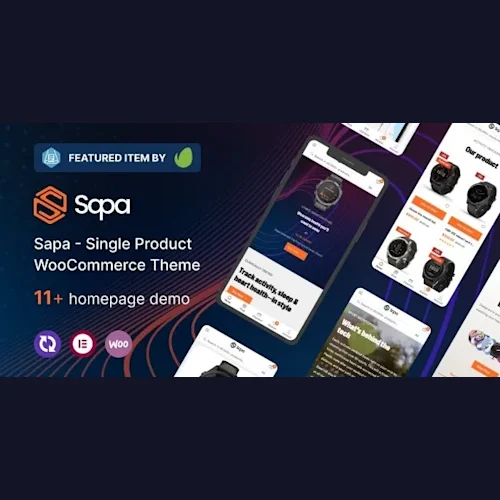 Sapa - Product Landing Page WooCommerce Theme